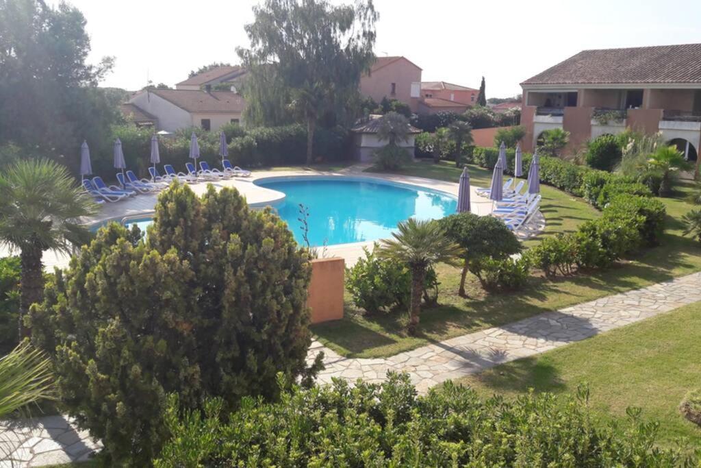 Appartement Les Pieds Dans L'Eau 300 M Plage - 2 Piscines Linguizzetta 外观 照片